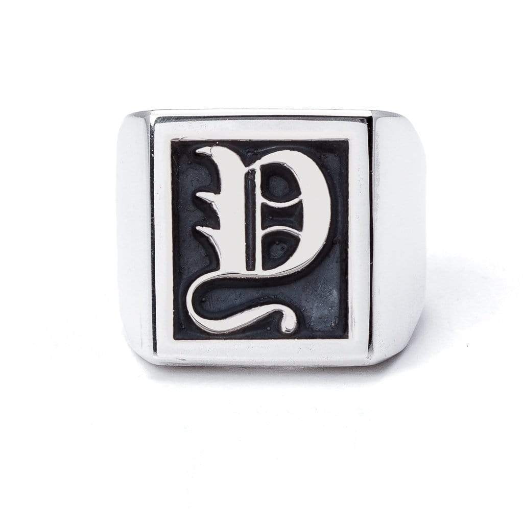 Bloodline Design Personalized - Hidden Y / 10 The Large Signet Ring  Sz. 10-12