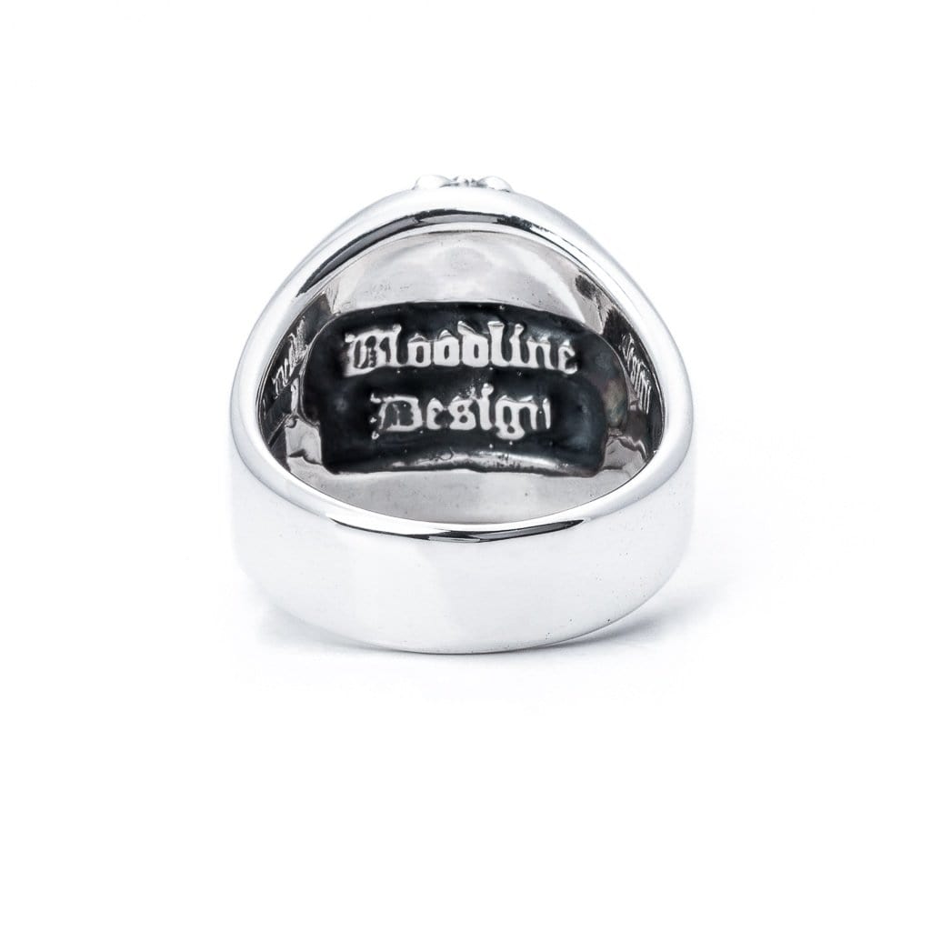 Bloodline Design Personalized Old World Signet Ring