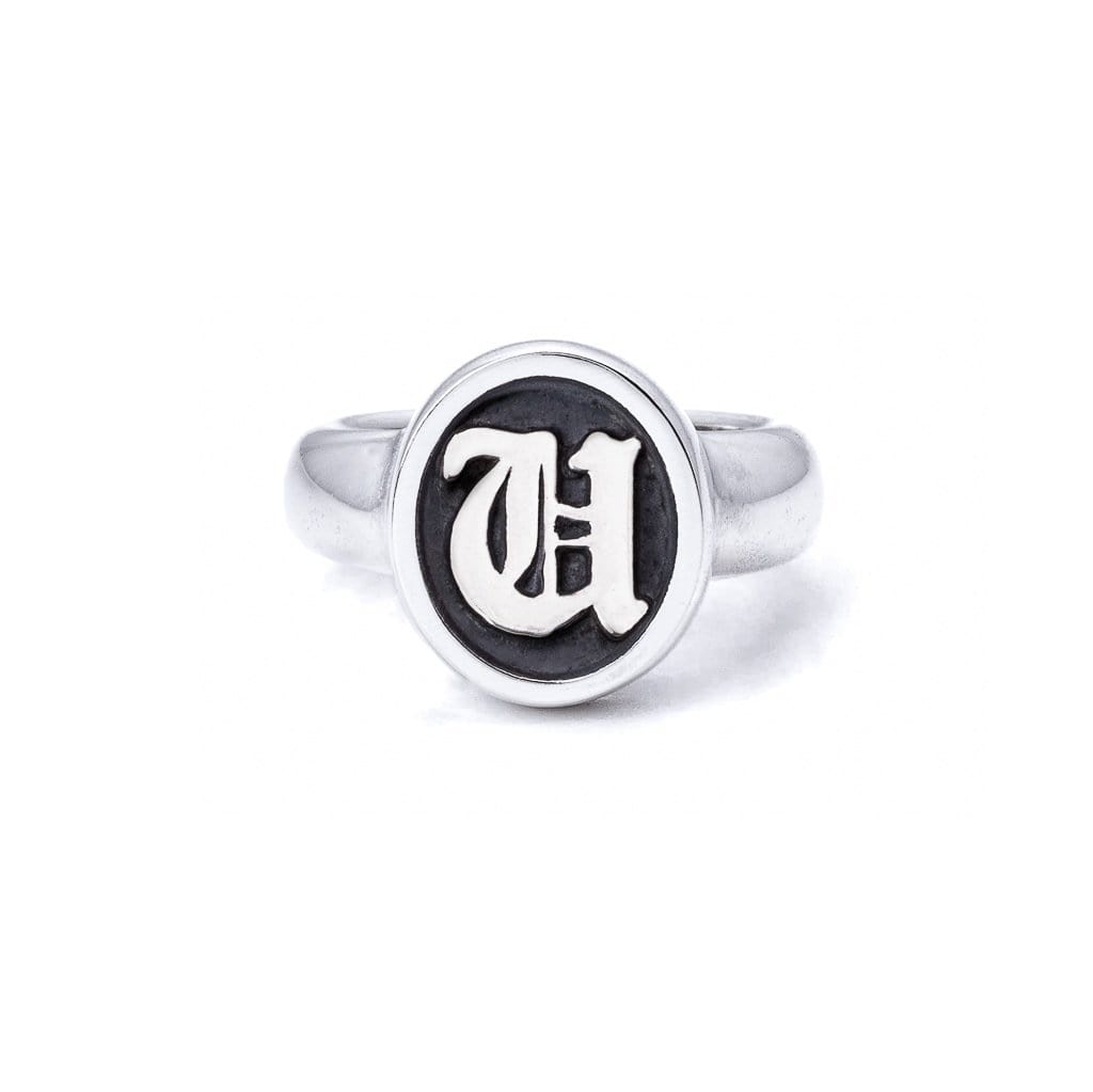Bloodline Design Personalized U / 5 The Classic Signet Ring