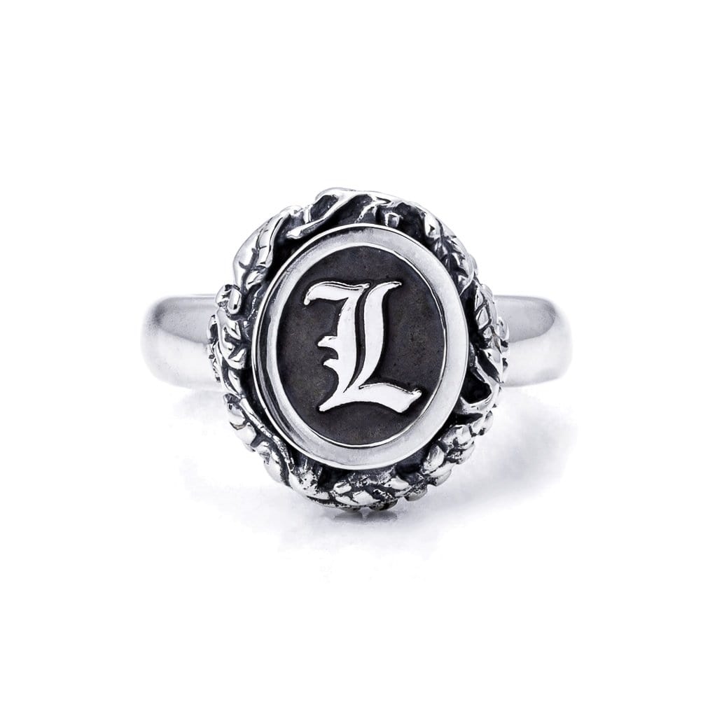 Bloodline Design Personalized L / 5 The Eternal Vine Signet Ring
