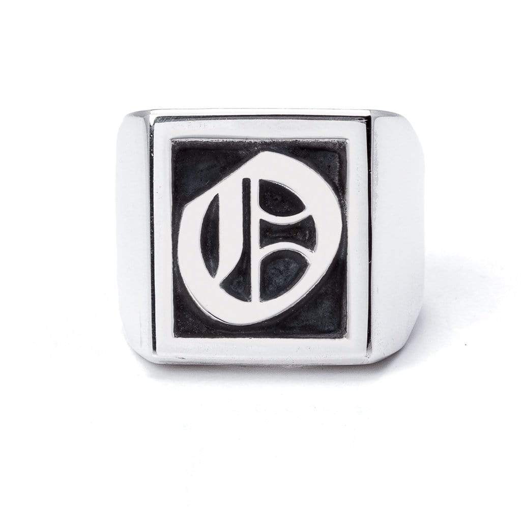 Bloodline Design Personalized O / 7 The Large Signet Ring
