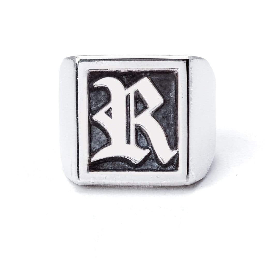 Bloodline Design Personalized R / 7 The Large Signet Ring