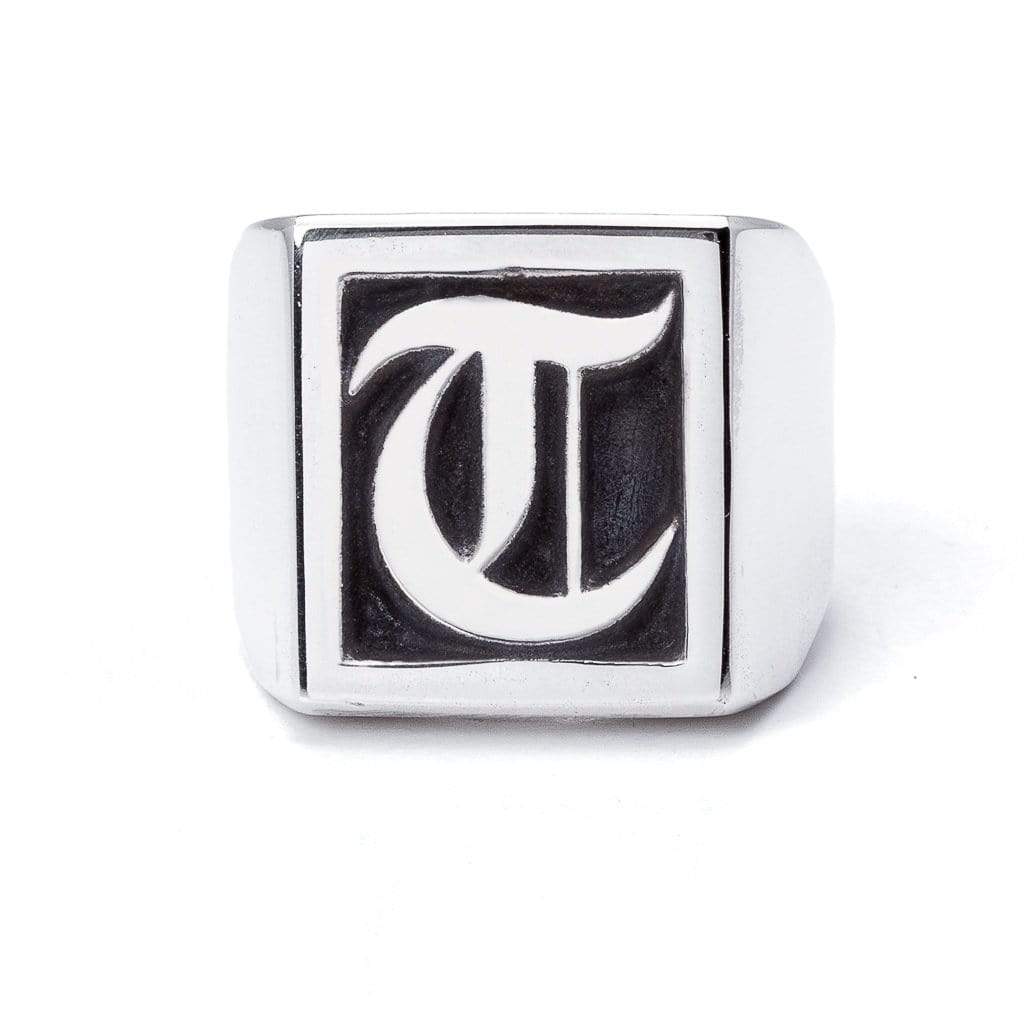 Bloodline Design Personalized T / 7 The Large Signet Ring