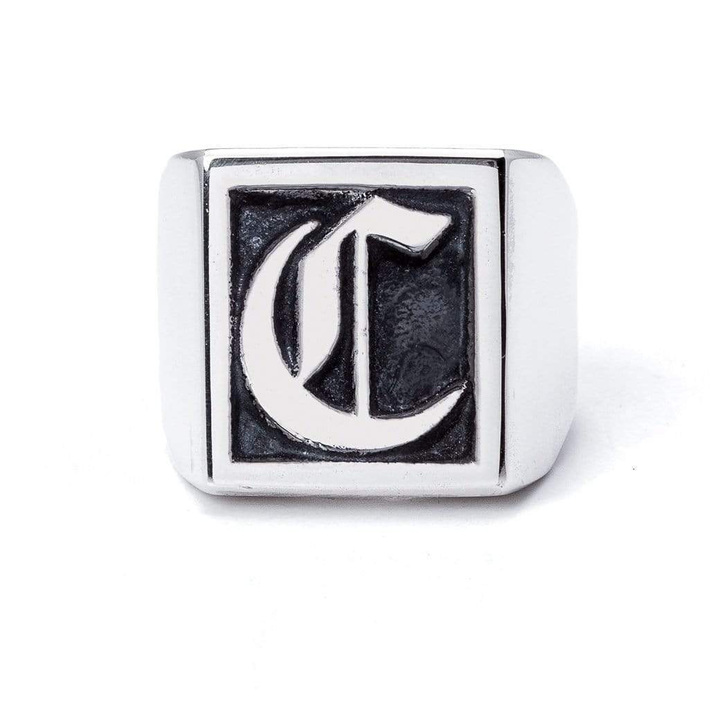 Bloodline Design Personalized C / 7 The Large Signet Ring