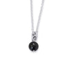 Bloodline Design W-Necklaces 18" Black Pearl Necklace