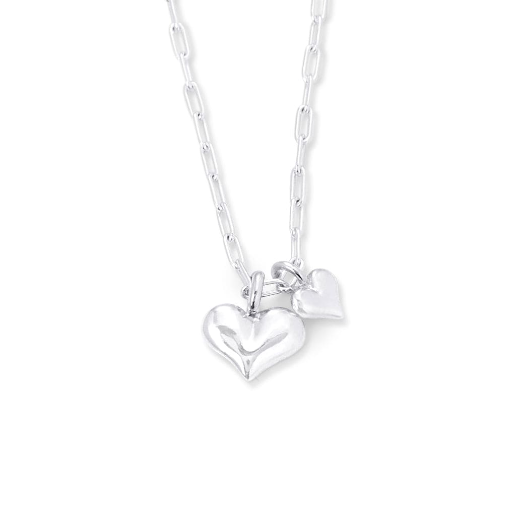 Bloodline Design W-Necklaces The Double Heart Necklace