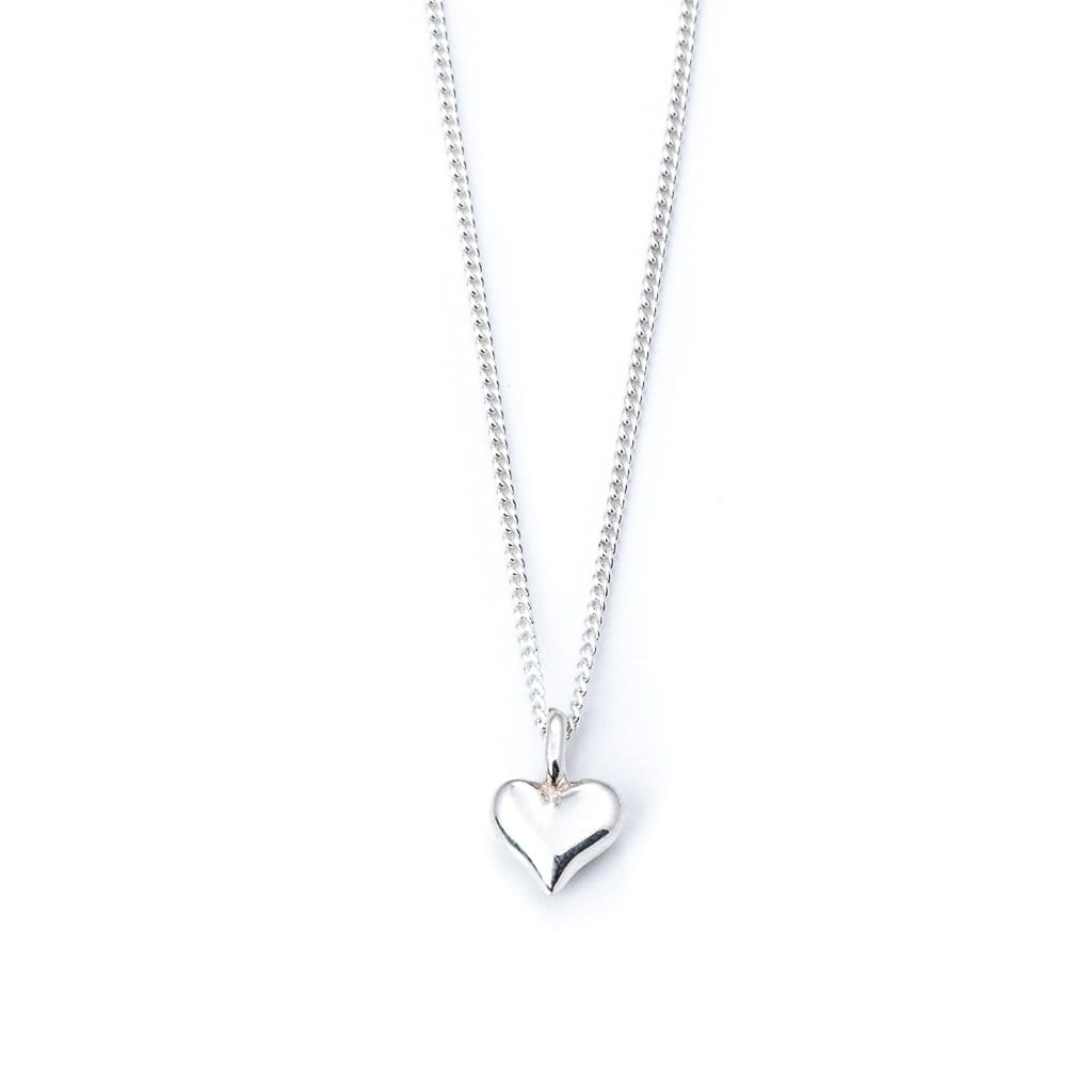 Petite on sale heart necklace