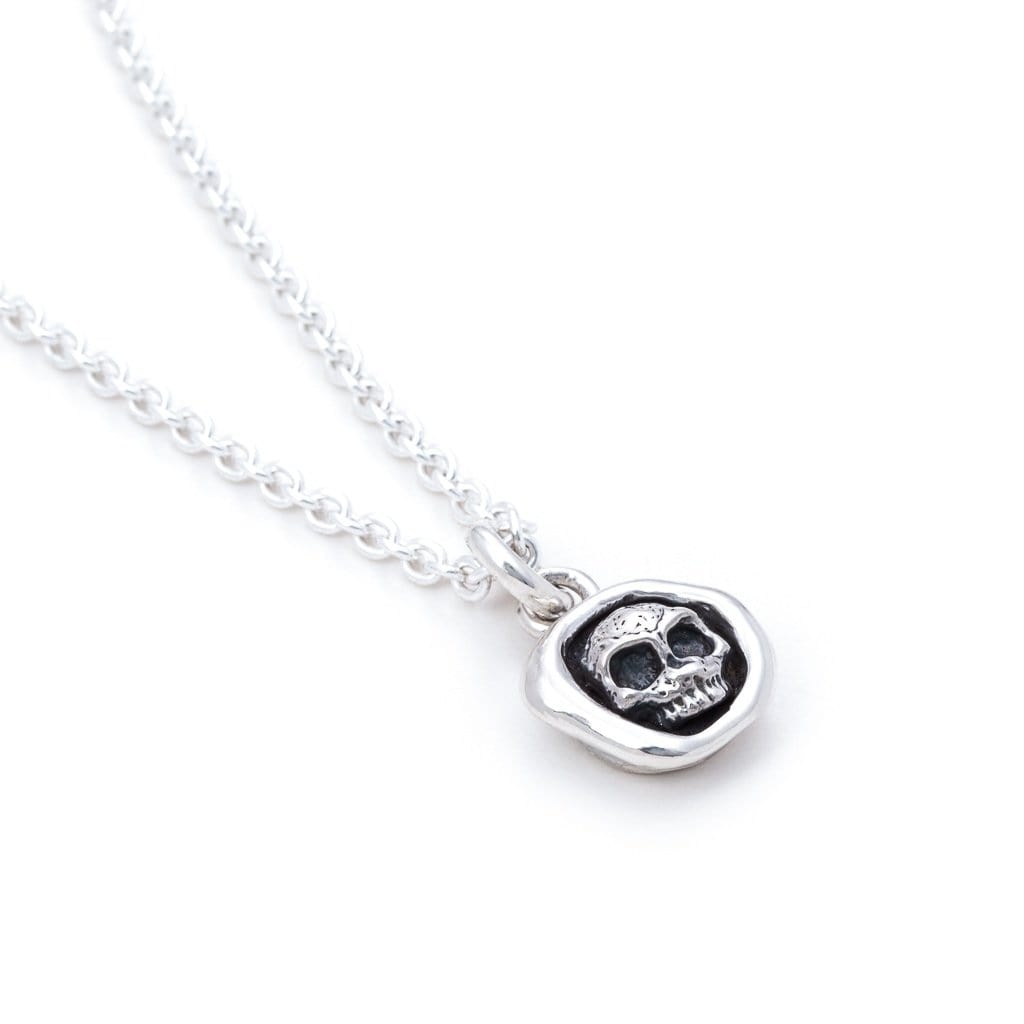 Bloodline Design W-Necklaces The Skull Wax Stamp Necklace