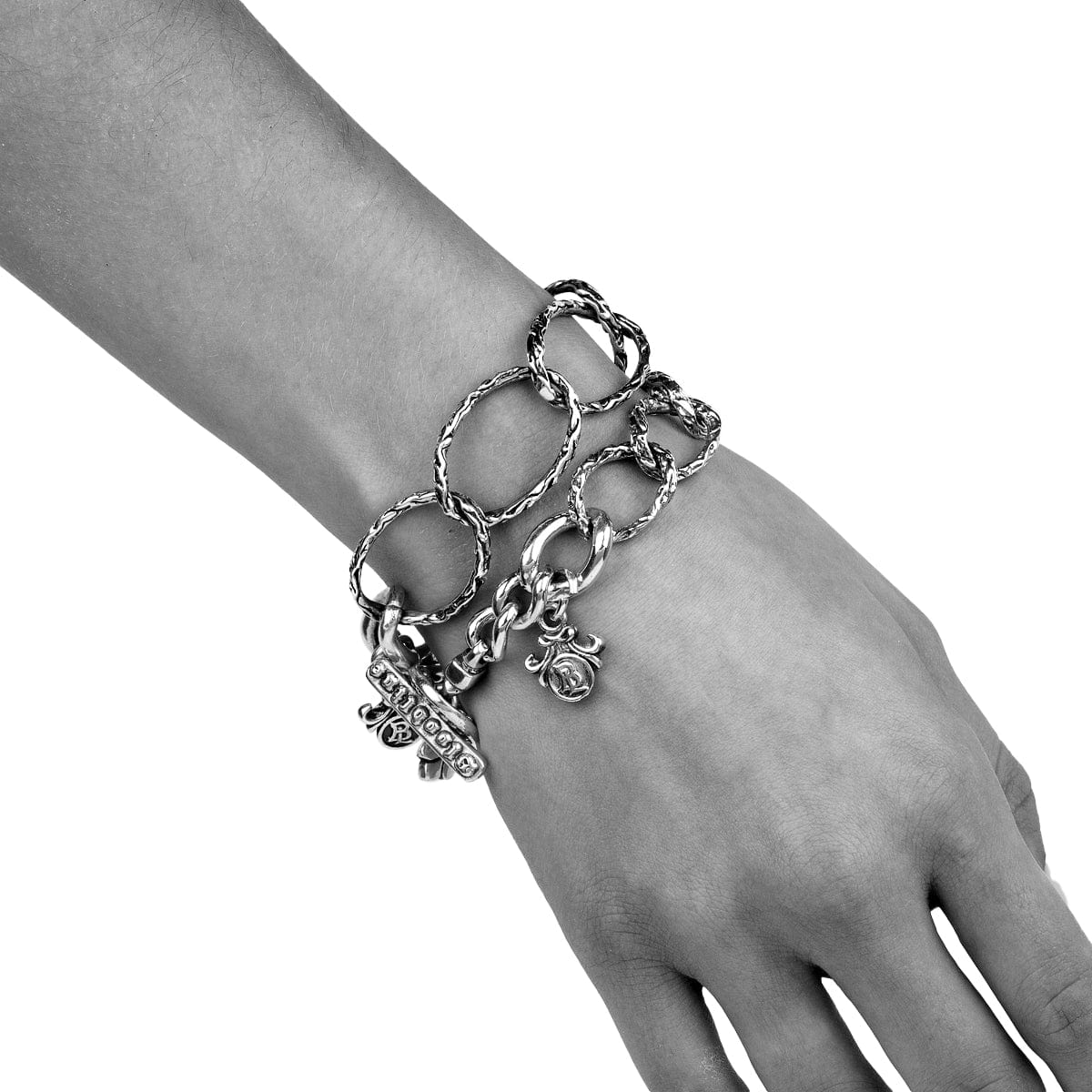 Bloodline Design Womens Bracelets The Eternal Vine Oval Curb Link Bracelet