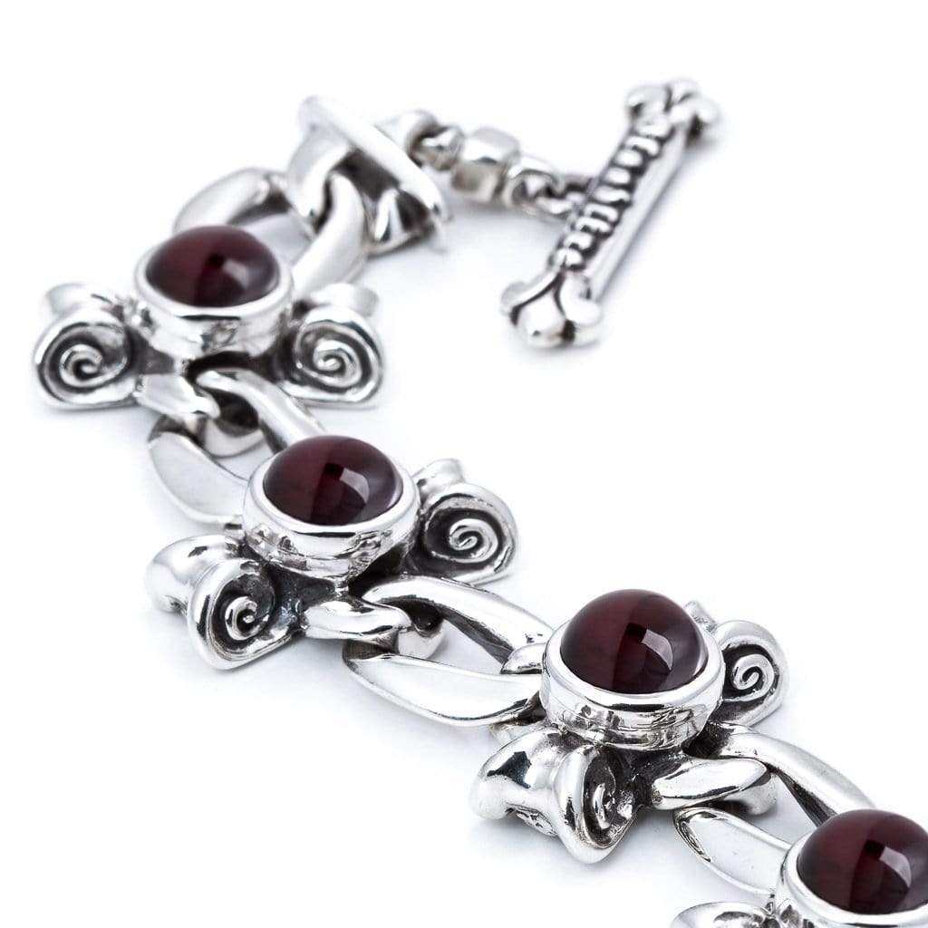 Bloodline Design Womens Bracelets The Gemstone Scroll Bracelet