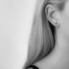 Bloodline Design Womens Earrings 18kt Gold Petite Skull Stud Earrings