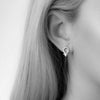 Bloodline Design Womens Earrings Eternal Vine and Floret Stud Earrings