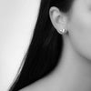 Bloodline Design Womens Earrings Heart Stud Earrings