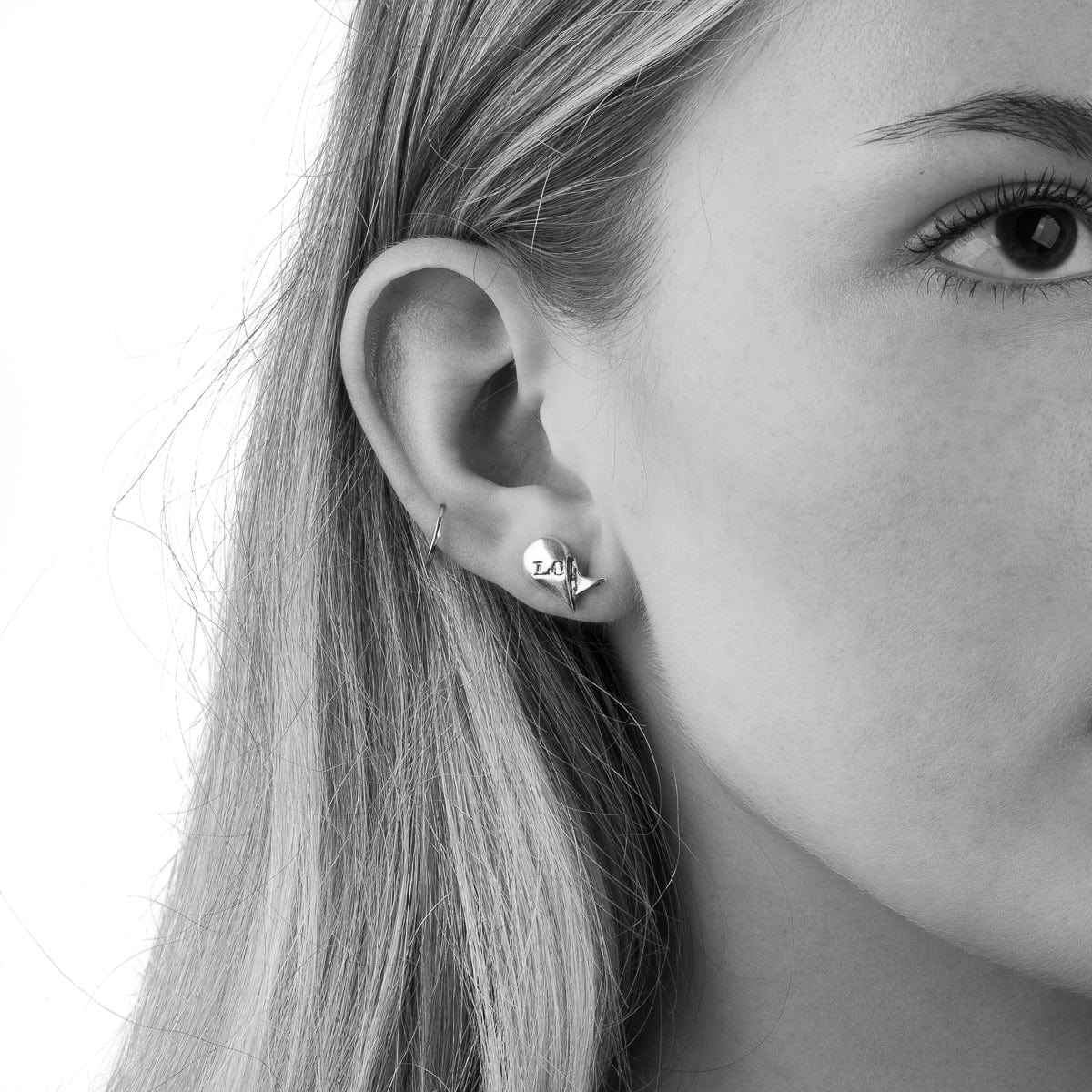 Bloodline Design Womens Earrings Love and Thorn Earrings
