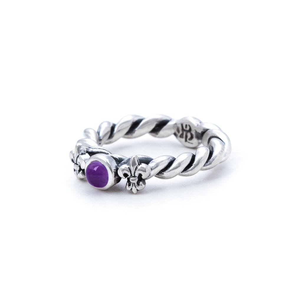 Bloodline Design Womens Rings 5 / Amethyst Petite Provence Ring