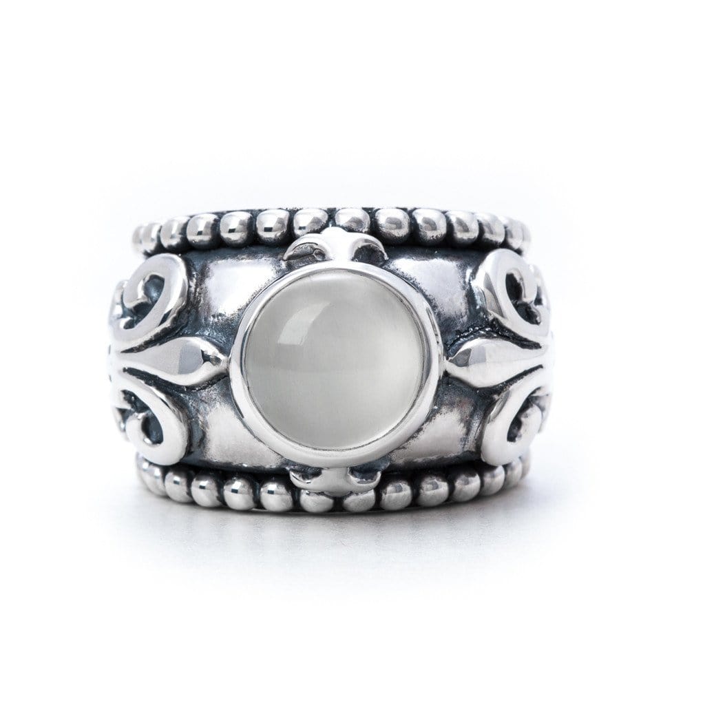 Bloodline Design Womens Rings 5 / Moonstone The Imperial Ring