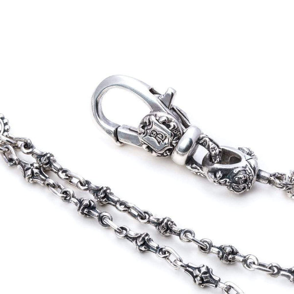 Corelink Wallet Chain Comte The Double Barcelona Link Wallet Chain – BLOODLINE DESIGN